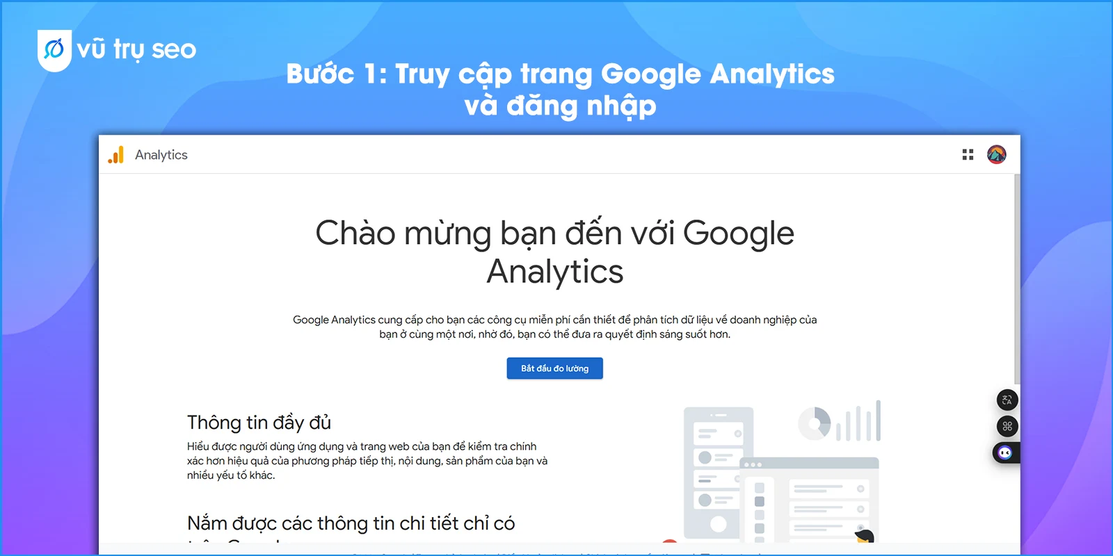 google analytics đăng nhập
