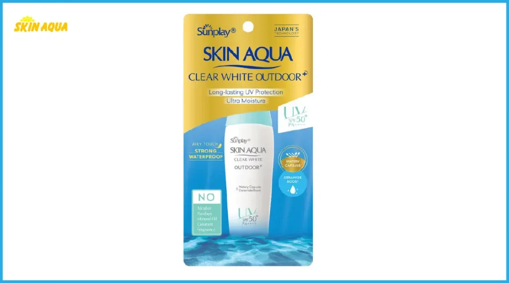 Đánh giá kem chống nắng Skin Aqua chất lượng ra sao? Có bao nhiêu loại? 12 Sunplay Skin Aqua Outdoor Gel 30g