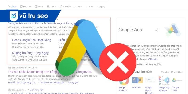 Cách chặn quảng cáo trên Google bằng cài đặt trình duyệt