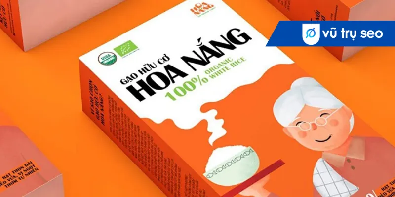 Gạo lứt hữu cơ Hoa Nắng thơm ngon tự nhiên